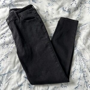 Black High Rise Super Skinny Jeans - Old Navy